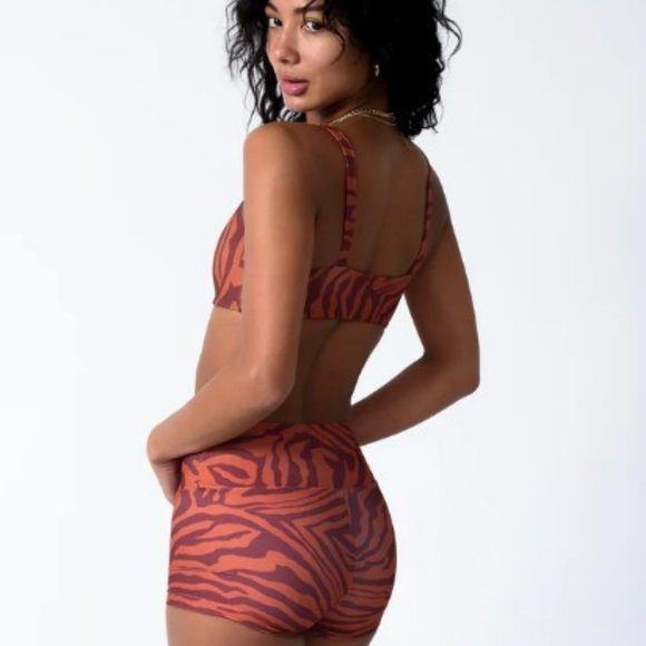 SKATIE Kiki Booty Short Beachwood XL New - Picture 2 of 3